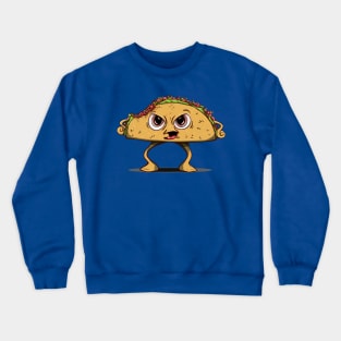 Angry Taco Crewneck Sweatshirt